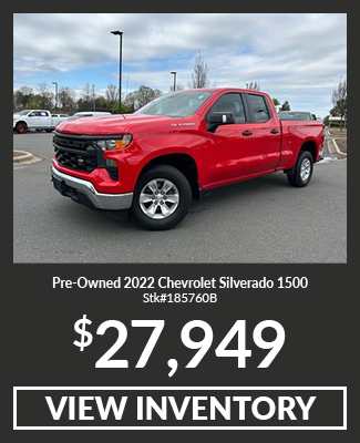 Pre-Owned	2022	Chevrolet	Silverado 1500		