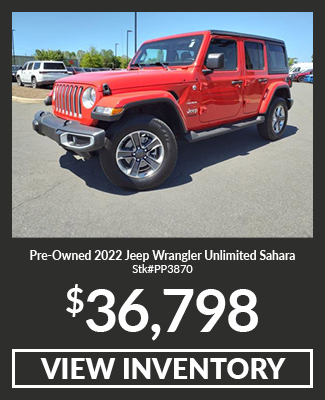 Pre-Owned	2022	Jeep	Wrangler	Unlimited Sahara	