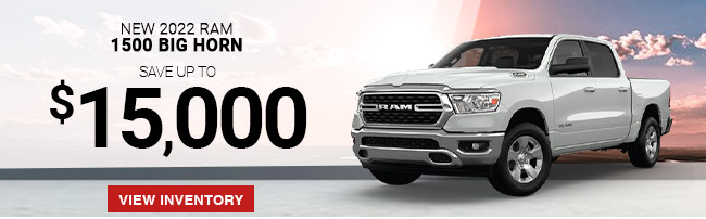 special apr offer on new 2022 RAM