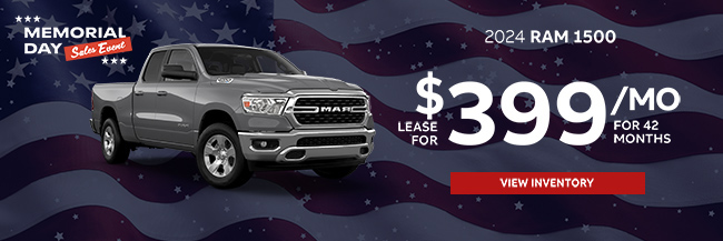 2024 RAM 1500 lease offer