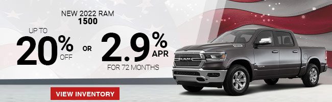 lease offer on new 2022 RAM