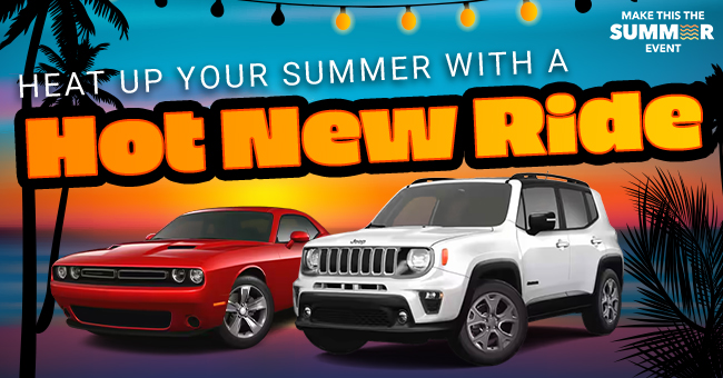 Heat up your Summer with a hot new ride