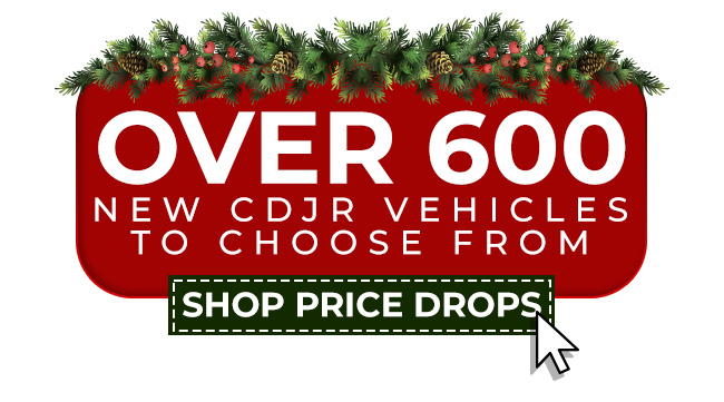 over 600 new vehicles to choose from