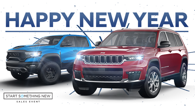 Happy New Years - Start something New sales event