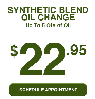 Synthetic Blend Oil Change