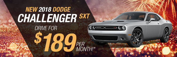 New 2018 Dodge Challenger SXT