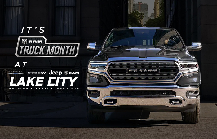 It’s RAM Truck Month At Lake City CDJR!