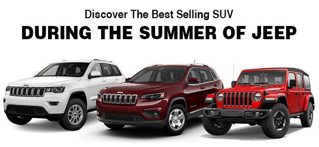 Discover the Best Selling SUV During the Summer of Jeep