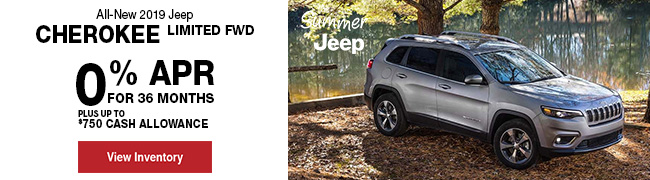 2019 Jeep Cherokee Limited FWD