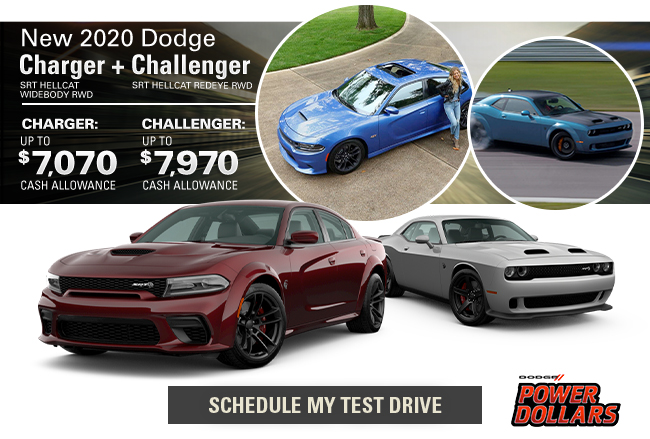New 2020 Dodge Charger & Challenger