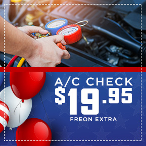 AC Check $19.95, Freon Extra