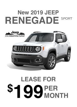 New 2019 Jeep Renegade Sport