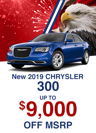 New 2019 Chrysler 300 Up To $9,000 Off MSRP