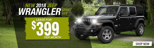 New 2018 Jeep Wrangler Sport 4x4