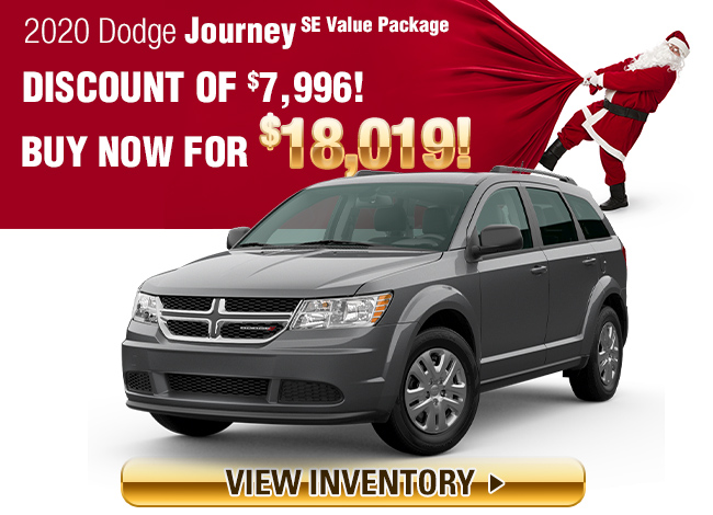 2020 Dodge Journey SE Value Package