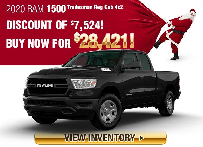 2020 RAM 1500 Tradesman Reg Cab 4x2