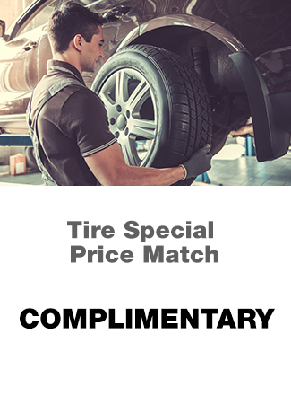 Tire Special Price Match