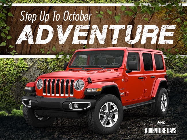 Step Up To October Adventure