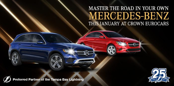 Master The Road In Your Own Mercedes-Benz This January At Crown Eurocars