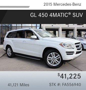 2015 Mercedes-Benz GL 450 4MATIC® SUV