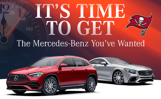 it's time to get the mercedes benz you've wanted