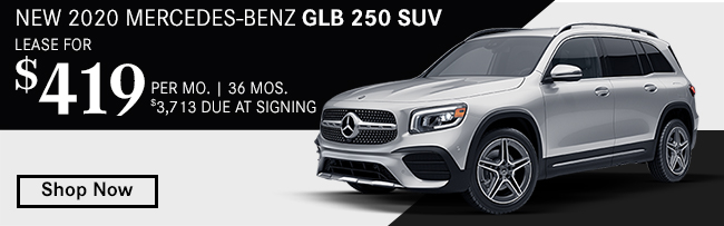 New 2020 Mercedes-Benz GLB 250