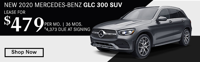 New 2020 Mercedes-Benz GLC 300