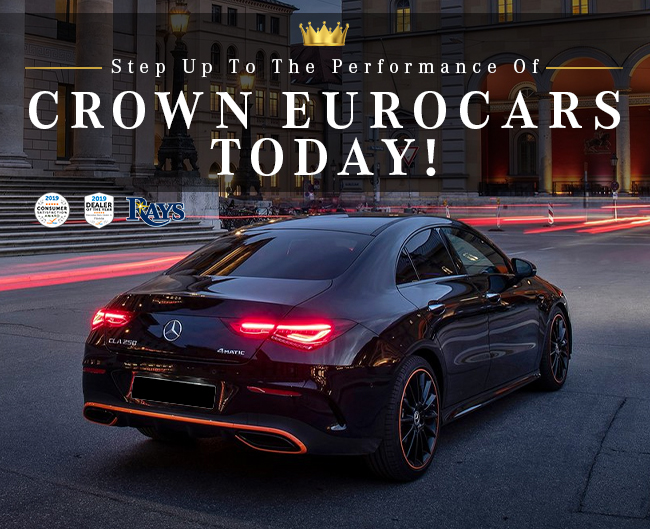 Step Up To The Performance Of Crown Eurocars Today!