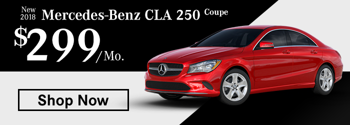 New 2018 Mercedes Benz CLA 250 Coupe