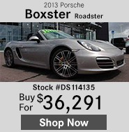 2013 Porsche Boxster Roadster