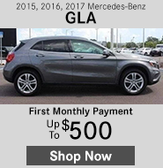 15, 16, 17 Mercedes-Benz GLA
