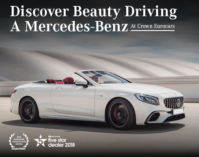 Discover Beauty Driving A Mercedes-Benz