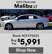 2012 Chevrolet Malibu LT