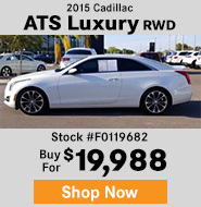 2015 Cadillac ATS Luxury RWD
