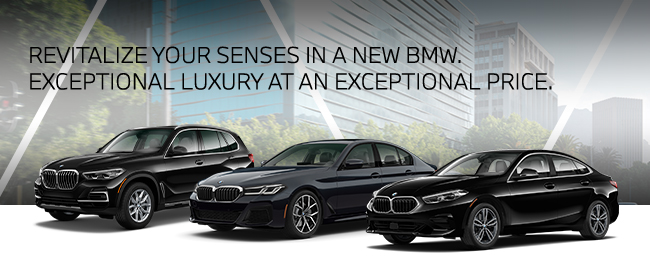 Revitalize your senses in a new BMW - Exceptional Luxury at an exceptional prices