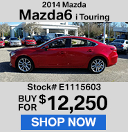 2014 Mazda 6i Touring 