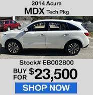 2014 Acura MDX Tech Pkg 