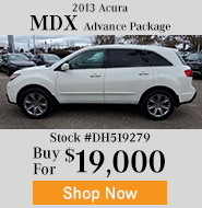2013 Acura MDX Advance Package