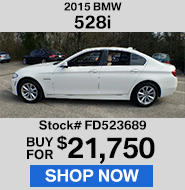 2015 BMW 5 Series 528i 