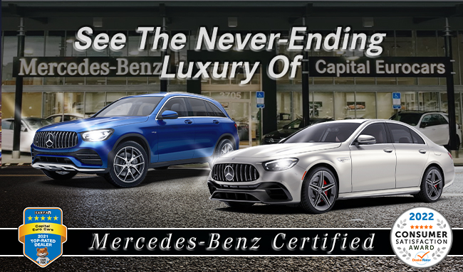 See the never-ending luxury of Mercedes-Benz