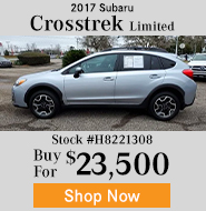 2017 subaru crosstrek limited