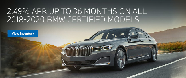 2018-2022 BMW CPO models