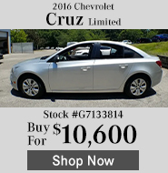 2016 Chevrolet Cruz Limited