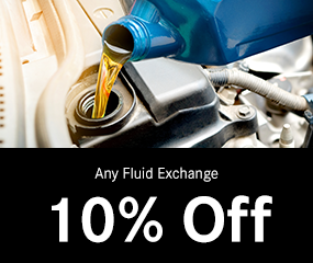 Any Fluid Exchange 10% Off