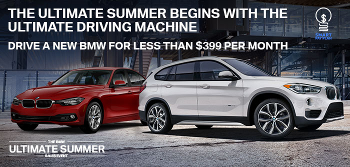 Drive A New BMW For Less Than $400 Per Monthy