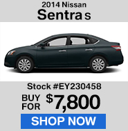 2014 Nissan Sentra S 