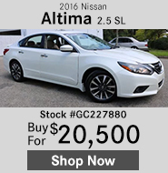 2016 Nissan Altima 2.5 SL