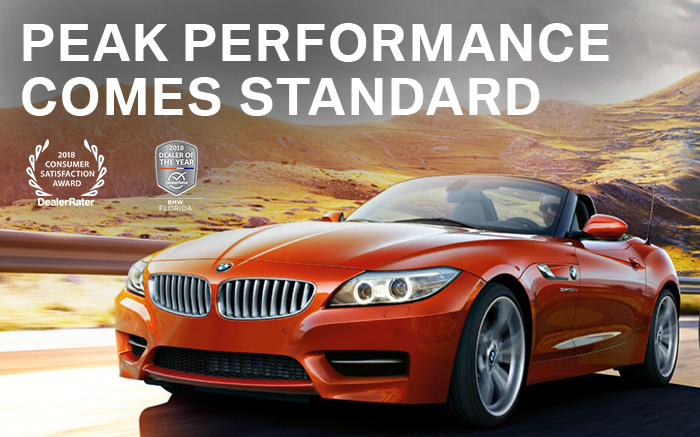 Peak Performance Comes Standard