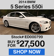 2014 BMW 5 Series 550i 