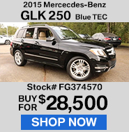 2015 Mercecdes-Benz GLK 250 Blue TEC